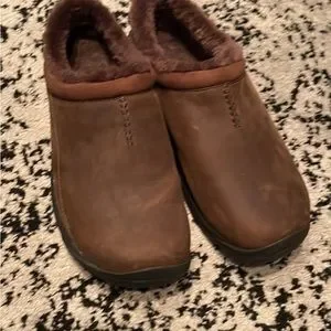 Merrell Men\'s Size 8.5 Tan Suede Fleece-Lined Mules merrell primo chill products for sale | eBay main image 3